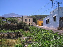 Blick auf die Finca Vista del Teide Richtung Süden